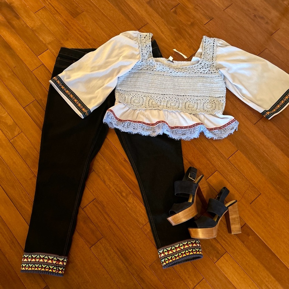 1 # Plus size Jeans stretch size 20w 🎁 (not for sale)gift for purchase 🎁 - Picture 3 of 12